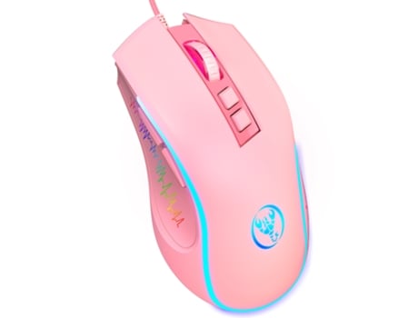 Ratón Gaming JL-EIGHT X100F Rgb 3600Dpi Rosa