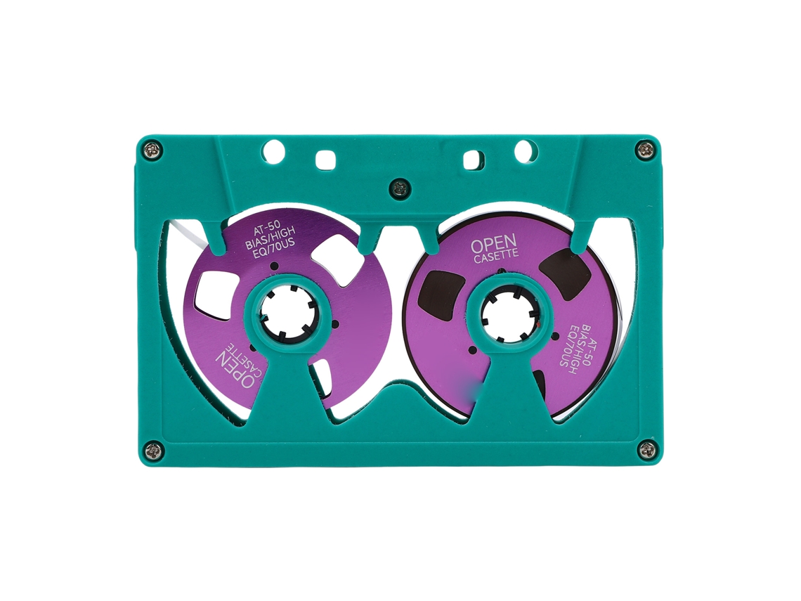 Cinta De Cassette De Audio En Blanco (doble Cara 50 Minutos Polarización Normal Metal)