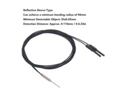 2026dz-sensor De Fibra Óptica Reflectivo Rango De Detección 0-110mm Longitud De Cable 1m