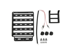 Soporte De Techo Con Luces Led Para Portaequipajes De Simulación De Coche Rc A Escala 1/14 - Accesorio Universal