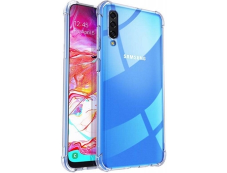 Carcasa Samsung Galaxy A70 TUMUNDOSMARTPHONE Tpu Anti-Shock Transparente