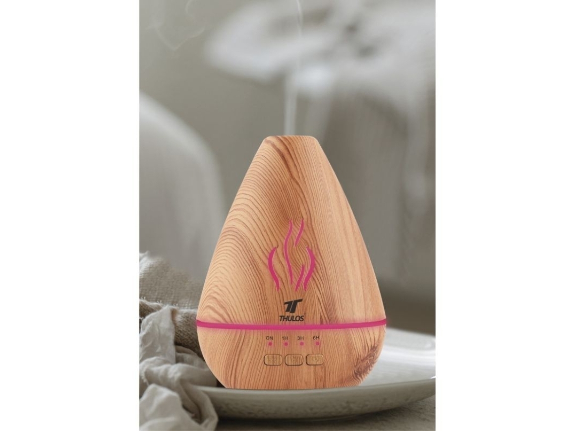 Humidificador con Difusor de Aroma Recargable por USB y Control Remoto Crea un ambiente relajante en tu hogar con el Humidificador con Difusor de THULOS