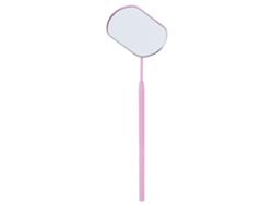 Espejo Para Injertos De Pestañas, Auxiliar De Acero Inoxidable Para Inspección Dental, Rosa Extragrande