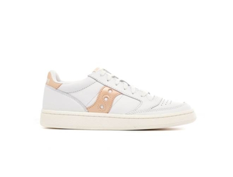 Zapatos de Mujer SAUCONY Jazz Court Piel Blanco (38)