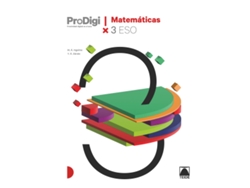 Libro Cuaderno Prodigi. Matemáticas 3 Eso de Ingelmo Benito, Miguel Ángel (Castellano)