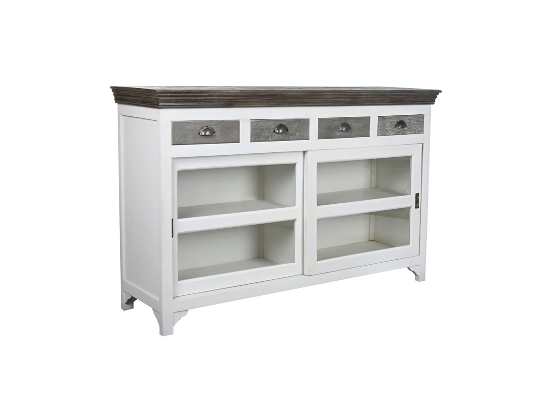 Buffet Mango Cristal Gris 165x45,7x105,4cm