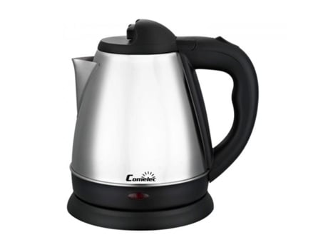 Comelec Wk 7316 Hervidor eléctrico 1,2 L 1200 W Negro Acero inoxidable