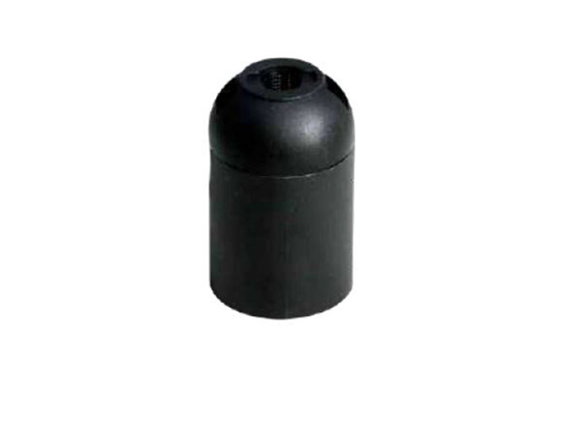 Gsc 101530005 | Portalámparas Termoplástico Liso E27 Negro
