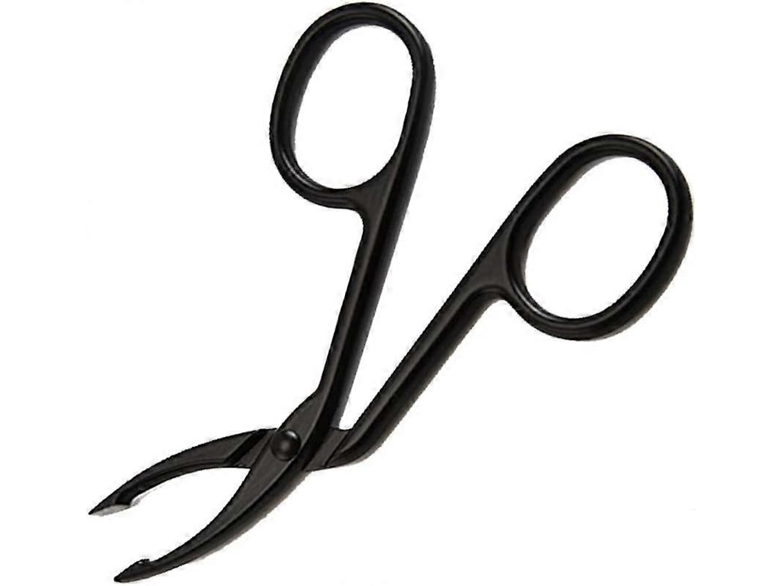 Pinzas De Acero Inoxidable Para Cejas Y Pelo No Deseado Herramientas De Belleza Profesionales Con Mango Ancho Y Punta Recta