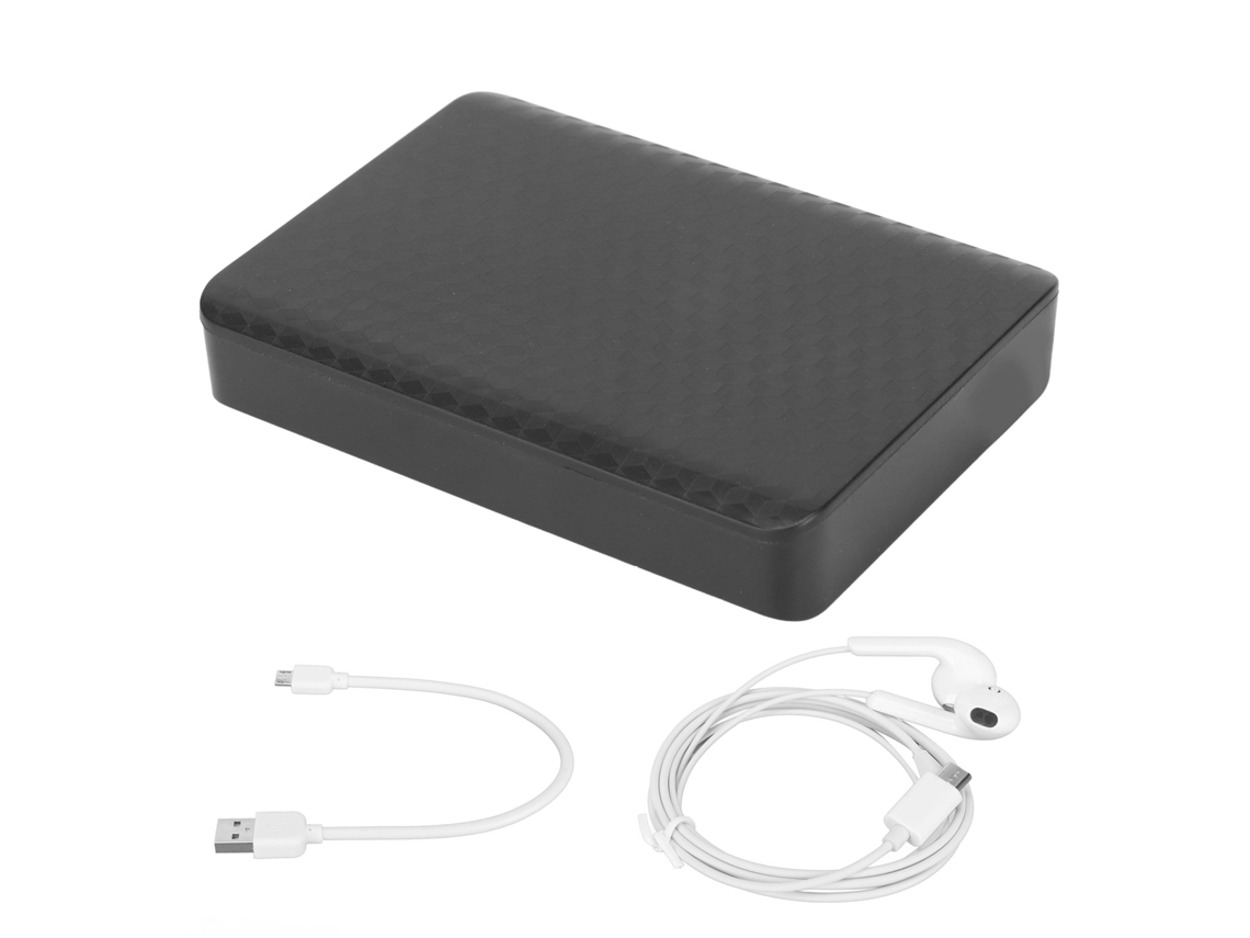 Gravadora De Voz Digital Pequena Com Ativação Por Voz, Ruído Reduzido, Mp3, Criptografia, 8gb, Preta