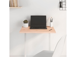 Tablero De Mesa Madera Maciza De Roble Sin Tratar 60x40x2 Cm