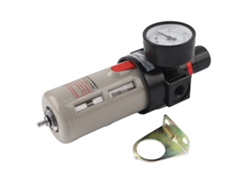 Unidad De Tratamiento De Aire Bfr-2000 Con Regulador De Presión, Filtro Y Manómetro De 1/4''