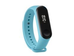 Correa de silicona compatible con Xiaomi Band 25x1x2 cm. Azul claro Dam