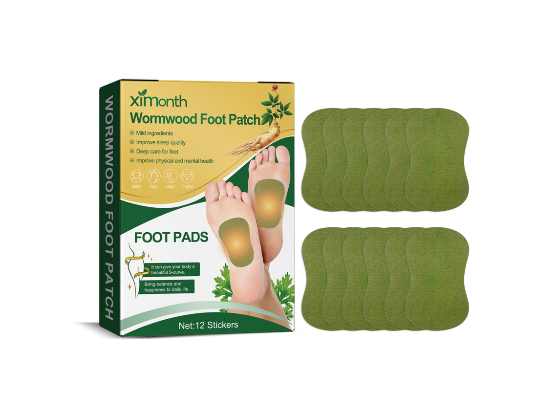 Almohadillas de artemisa para los pies: alivio del estrés, ayuda para dormir y pérdida de peso.