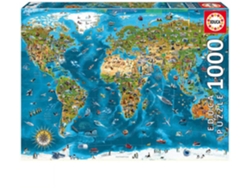 Puzzle EDUCA 1000 Maravillas Del Mundo (Edad Mínima: 12 Años - 1000 Piezas)