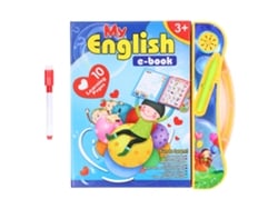 Ats-máquina De Aprendizaje Infantil Multifuncional Interactiva Con Pluma Y Borrador De Tiza Para Niños De 3+ Años Azul