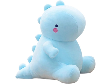 Cute dinosaur plush toys, fat dinosaur stuffed animals toys dolls, soft plush stuffed animal dino plushie blue 12 inch