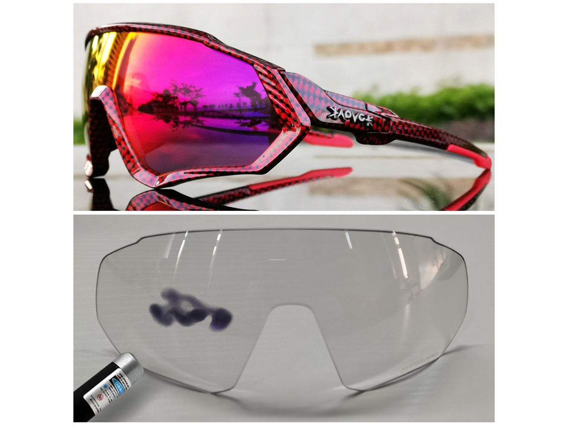 Gafas De Ciclismo, Gafas Fotocromáticas Cortavientos Para Bicicleta De Carretera Y De Montaña.