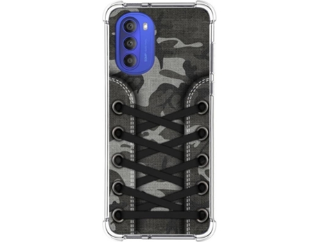 Carcasa Motorola Moto G51 5G TUMUNDOSMARTPHONE Dibujos Antigolpes Zapatillas 15 Multicolor