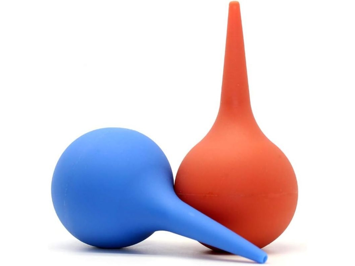 2 Jeringas De Goma Blanda Para Limpieza De Oídos De 30 Ml/1 Oz Con Bulbo De Succión.