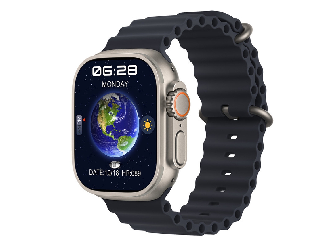 Smart Watch HK9 ULTRA 2 Llamadas Bluetooth, Monitoreo de Salud, Negro GODTVAGT