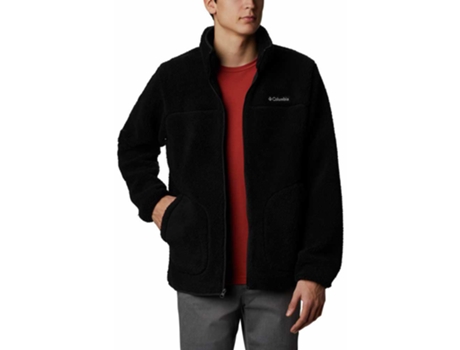 Abrigo Polar para Hombre COLUMBIA Rugged Ridge Ii Sherpa Negro para Montaña (S)