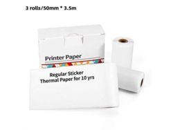 Impresora Térmica Portátil Bluetooth, Sin Tinta, Mini, Para Pegatinas, Papel De 48 Mm, 203 Ppp, Batería De 1000 Mah.
