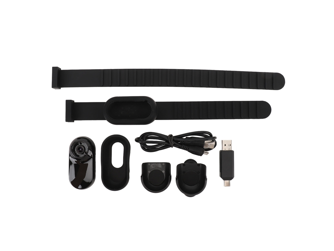 Cámara para collar de mascotas 1080p HD, rastreador de perros, cámara compacta para deportes de acción con grabación de video para viajes