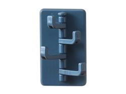Ganchos De Pared Adhesivos Fuertes, Multiusos, Sin Clavos, Para Cocina, Baño Y Dormitorio, Azul Oscuro.