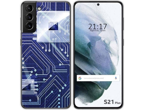Carcasa Samsung Galaxy S21+ Plus 5G TUMUNDOSMARTPHONE Circuito Multicolor