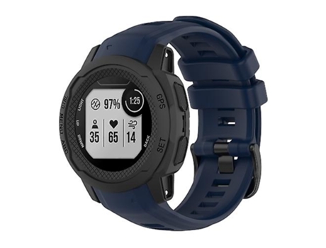 Correa Smartwatch Para Garmin Instinct 2S Azul Marino VENISYMLIS