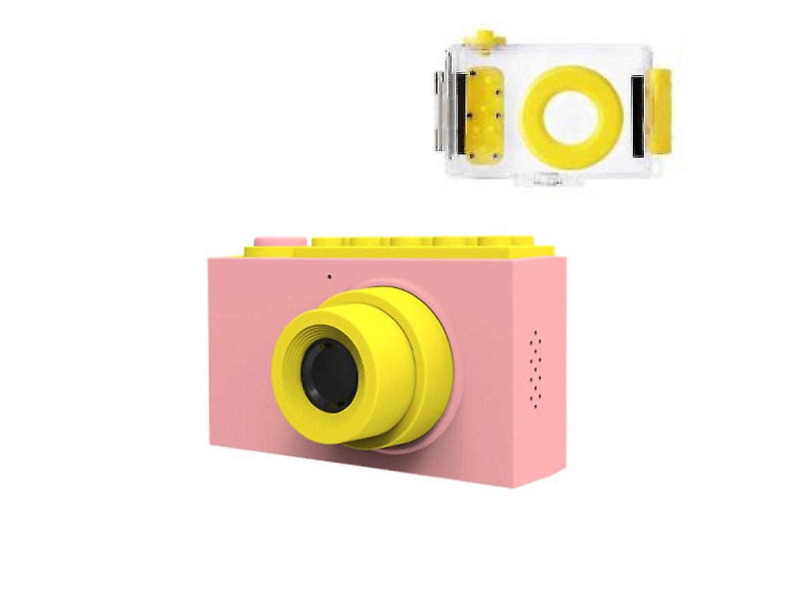 SZSMART Cámara digital impermeable para niños 1080P HD Pantalla de 4X2 pulgadas