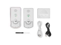 Intercomunicador Inalámbrico Bidireccional Resistente Al Agua 1v1 Con Indicador Luminoso Brilvibera-wer
