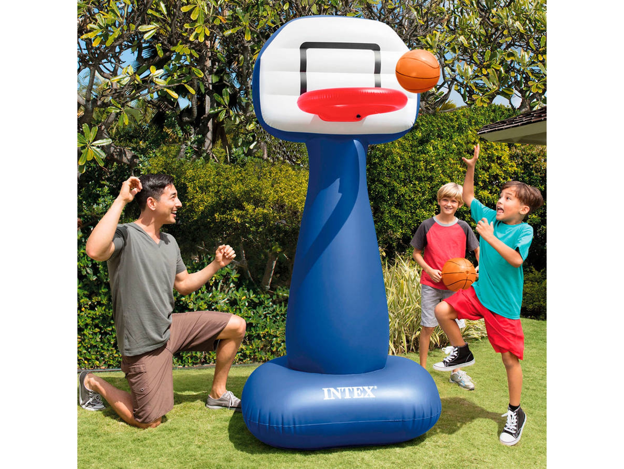 Hinchable INTEX Baloncesto (104x97x208cm)