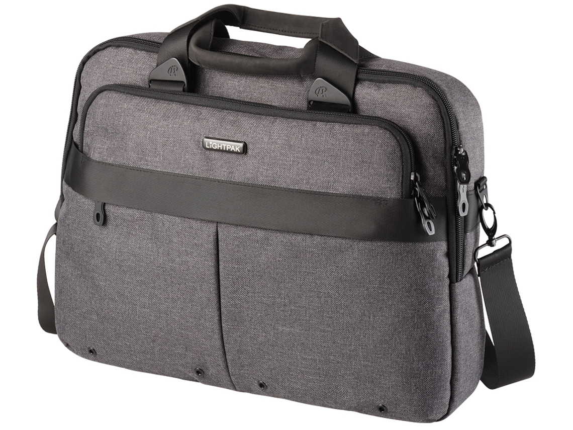 Bolsa para Portátil LIGHTPAK Wookie Poliéster Gris