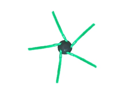 Cepillo Lateral de limpieza para Vorwerk Kobold VR200 VR-200, repuestos de aspiradora robótica, accesorios, 1 Uds.