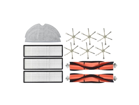13pcs para xiaomi mijia 2c robô aspirador de pó escova lateral principal esfregões