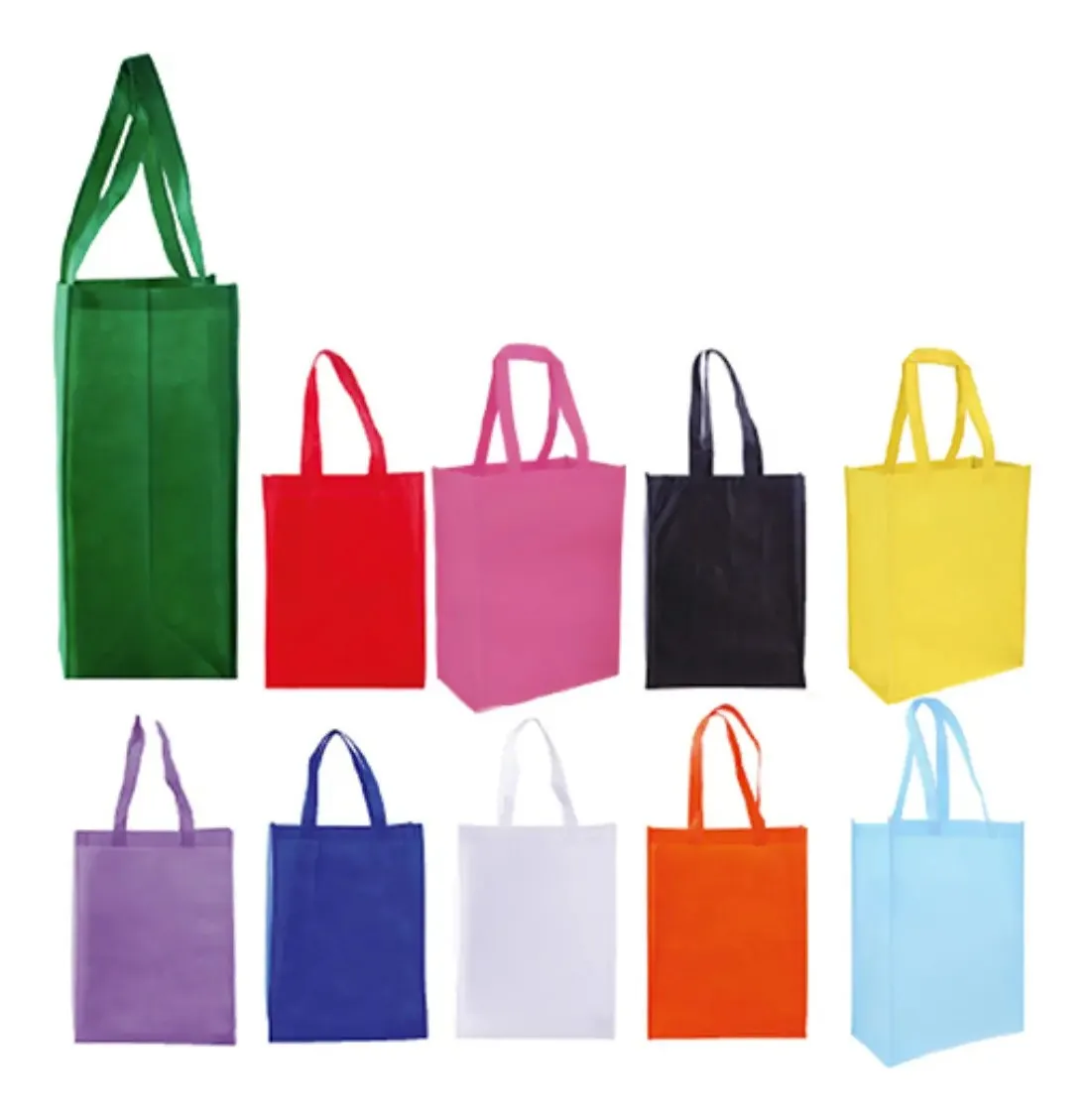 Pacote Com 235 Sacos Amarelos Ecológicos 34x38x15vayotoy
