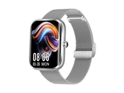 Smartwatch con llamadas Bluetooth, pantalla de 1,96 pulgadas, monitorización de frecuencia cardíaca y presión arterial y varios modos deportivos.