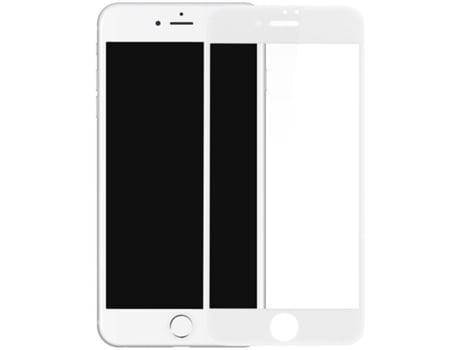 Protector Cristal Templado Iphone 6 Plus Multi4You Full Cover 3D Blanco