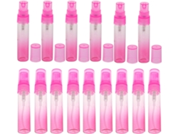 Lot De 30 Mini Frascos Vaporisateurs Parfum Recargables En Verre 5ml Dégradé Rosa Portátils Pour