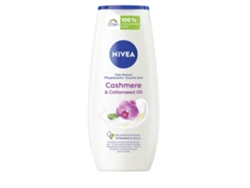 Gel de ducha Nivea con aceite de cachemira y algodón, 250 ml