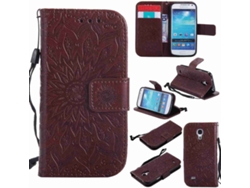 Funda Samsung Galaxy S4 Mini i9190 4.3 HONGWE. Marrón