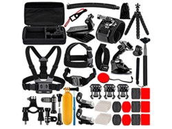 Kit de accesorios 50 en 1 para cámaras de acción