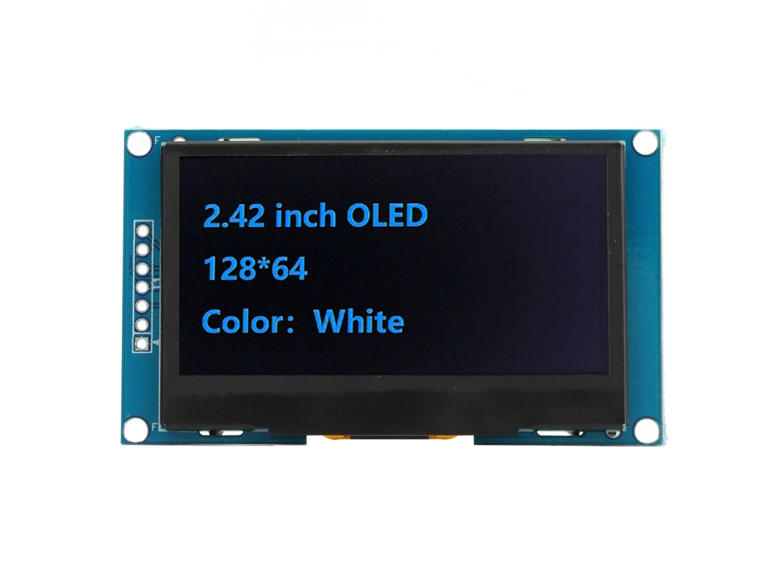 2026horizon-módulo De Pantalla Oled De 2.42 Pulgadas Con Puerto Serie Spi Y Controlador Ssd1309 Para Diy Mra091c Azul