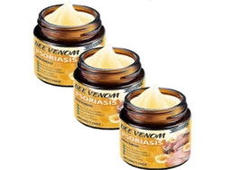 Crema De Veneno De Abeja Para La Psoriasis, Crema Antipicazón, Hidratante, 3 Unidades