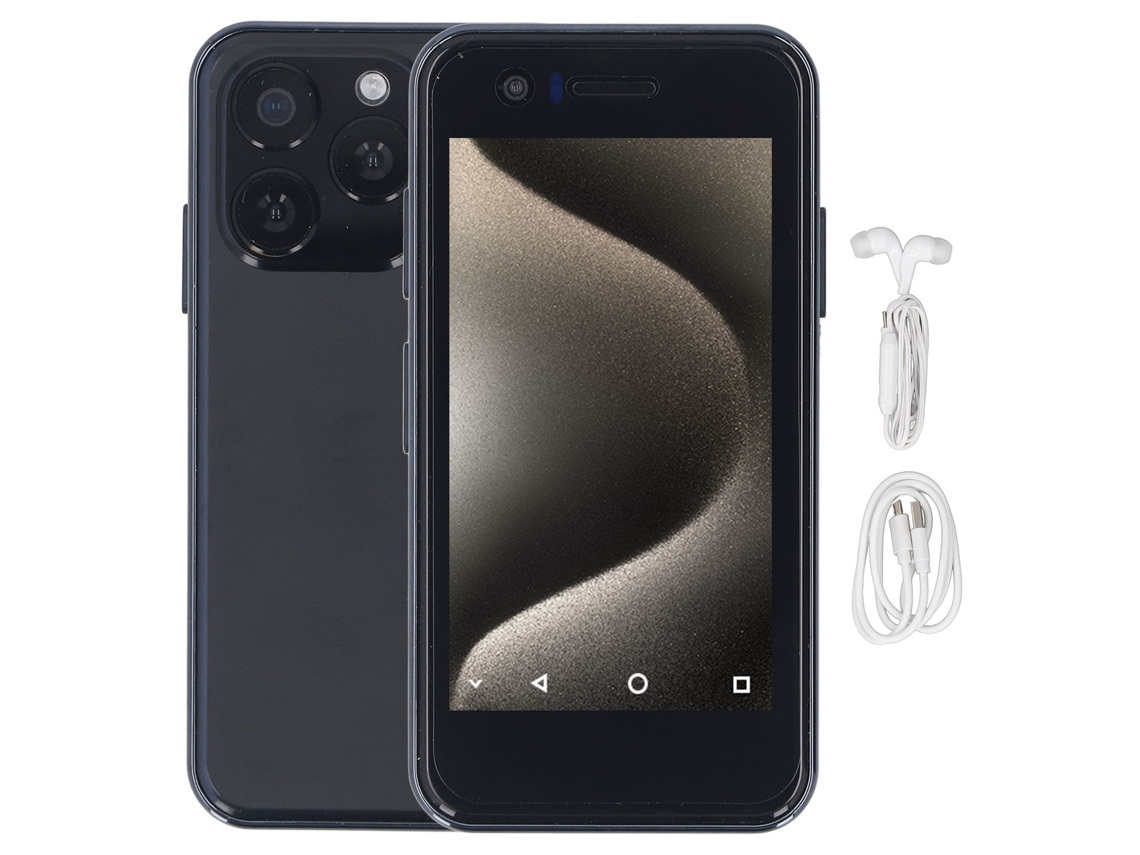Smartphone Compacto De 3,5 Pulgadas, Doble Sim, 4 Gb De Ram, 64 Gb De Almacenamiento, Android 10, Cámaras De 5 Mp Y 8 Mp, Desbloqueo Facial.