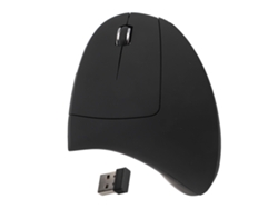 Ratón Vertical Inalámbrico Con Receptor De 2,4 G Para Diestros, Diseño Óptico Ergonómico Para Juegos Y Uso De Oficina.
