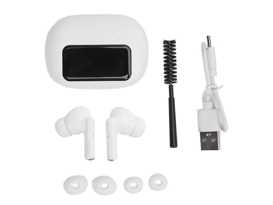 Auriculares Con Traductor De Ia, 4 Modos, Sonido Estéreo, 52 Idiomas, Bluetooth 5.3, Traducción En Tiempo Real, Color Blanco.