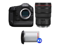 Canon EOS R1 + RF 24 70mm F/2.8 L IS Usm + 2 Canon LP e19 + Libro electrónico “20 consejos para fotos impresionantes”